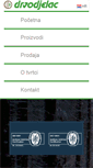 Mobile Screenshot of drvodjelac.hr